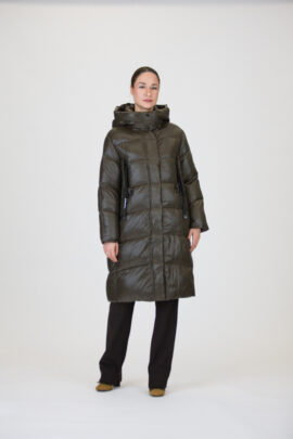 Towmy firmos vidutinio ilgio striukė su gobtuvu