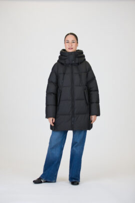 Towmy firmos vidutinio ilgio striukė su gobtuvu