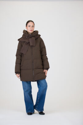 Towmy firmos vidutinio ilgio striukė su gobtuvu